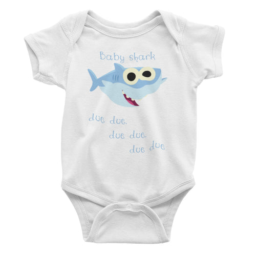 Baby Shark Gerber Onesie - Cute Baby Bodysuit