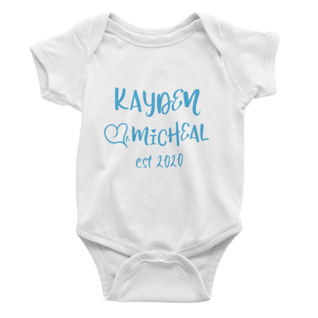 Welcome Baby Est 2023 Bodysuit/ Onesie