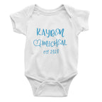 Welcome Baby Est 2023 Bodysuit/ Onesie