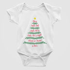 Christmas Tree Christmas Baby Bodysuit/ Onesie