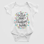 Christmas Lights Baby Bodysuit/ Onesie