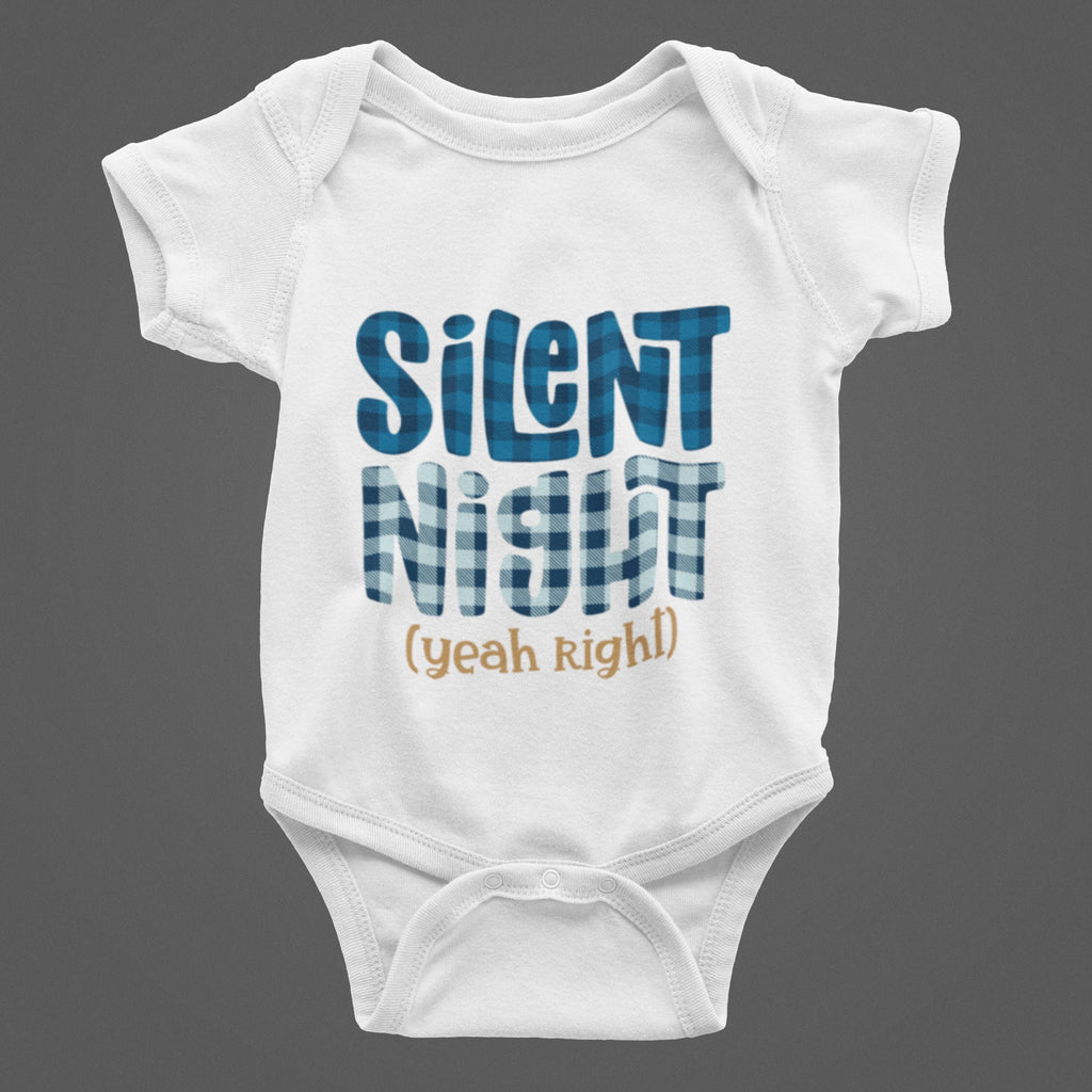 Plaid Baby Christmas Baby Bodysuit/ Onesie