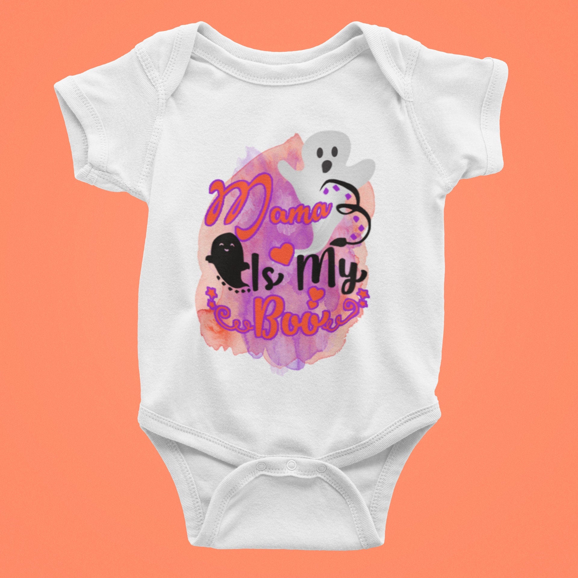 Mama is my Boo Halloween Baby Bodysuit/Onesie
