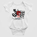 Joy to the World Christmas Baby Bodysuit/ Onesie