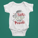 Will trade for presents Christmas Baby Bodysuit/ Onesie