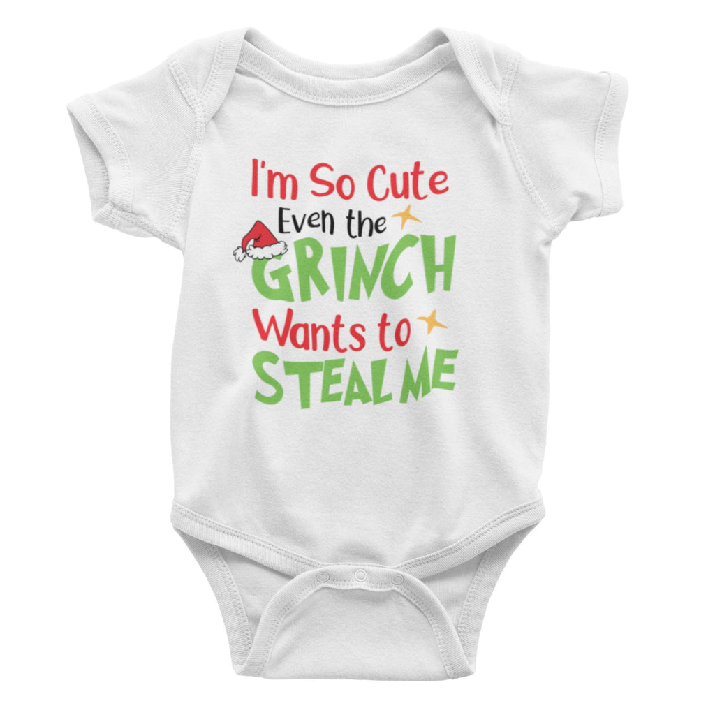 Grinch Christmas Baby Bodysuit: So Cute, Gerber Onesie