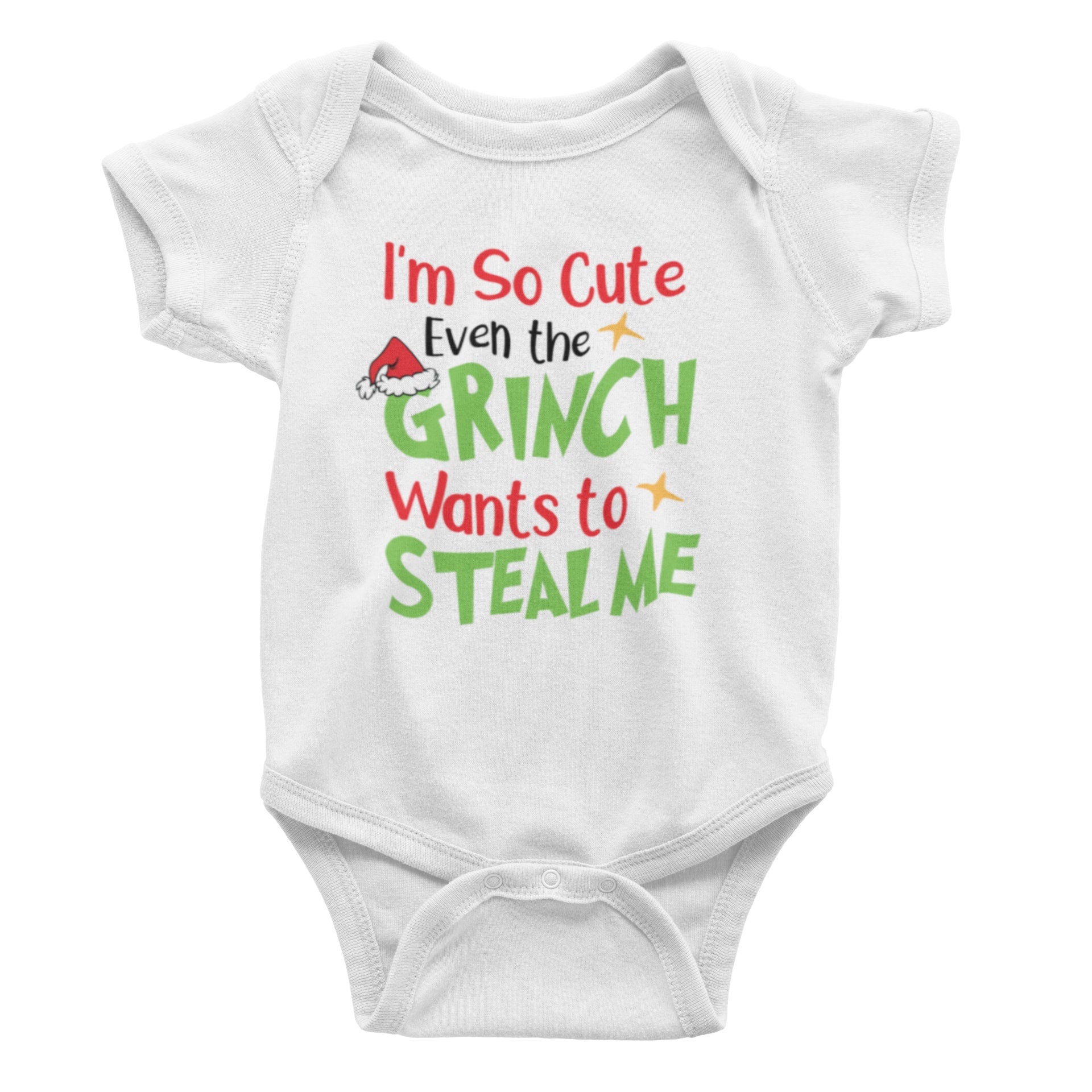 Grinch Christmas Baby Bodysuit: So Cute, Gerber Onesie