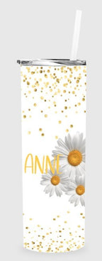 Daisy 2 Personalized 20 oz skinny Tumbler