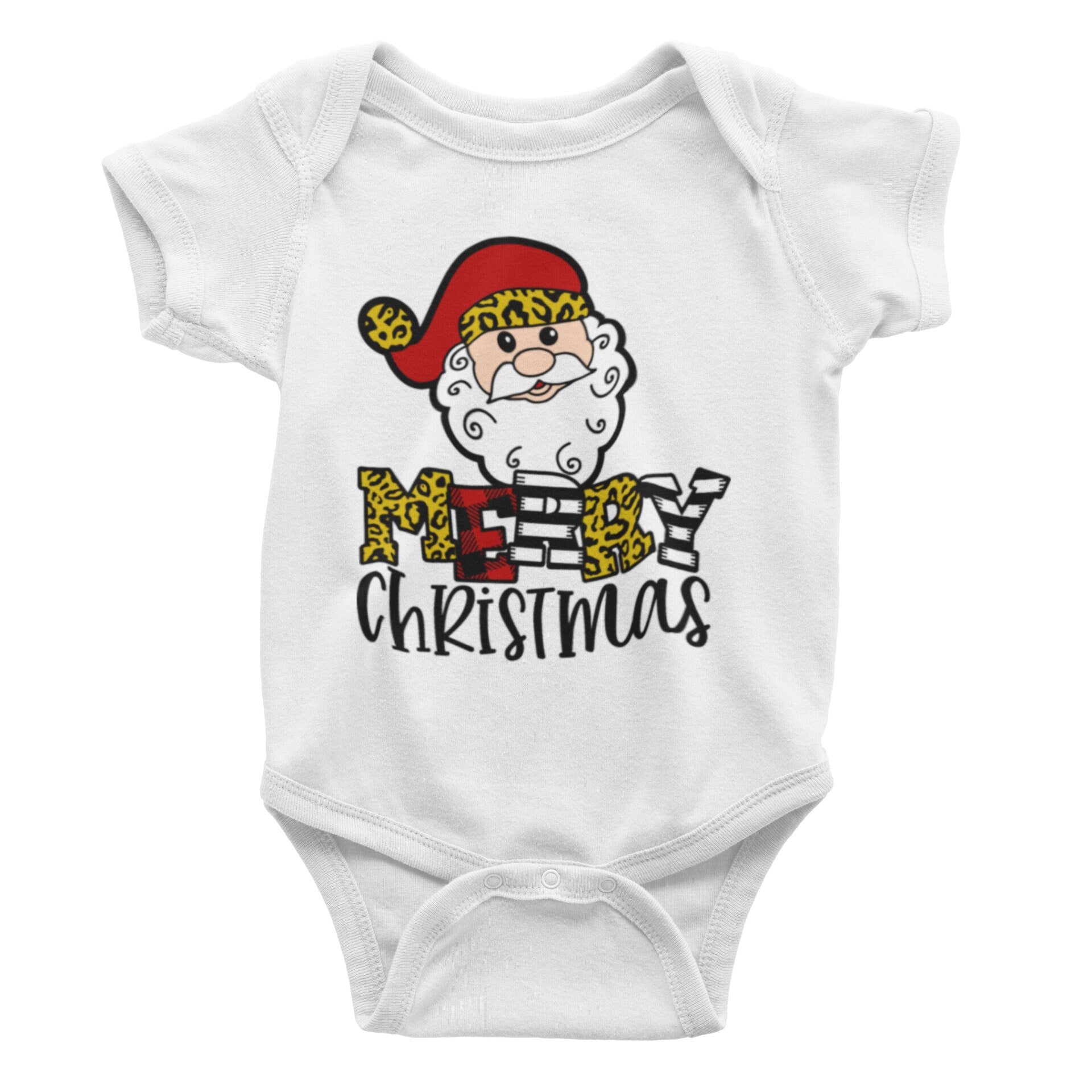 Merry Christmas Santa... Christmas Baby Bodysuit/ Onesie