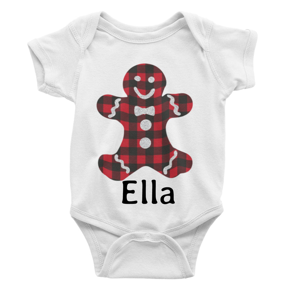 Gingerbread Onesie... Christmas Baby Bodysuit/ Onesie
