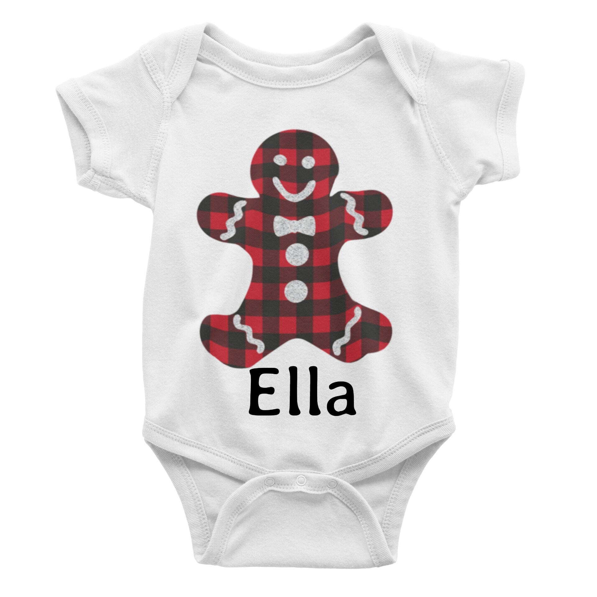 Gingerbread Onesie... Christmas Baby Bodysuit/ Onesie