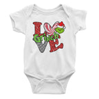 Love Grinch... Christmas Baby Bodysuit/ Onesie/ Tshirt / grinch outfit