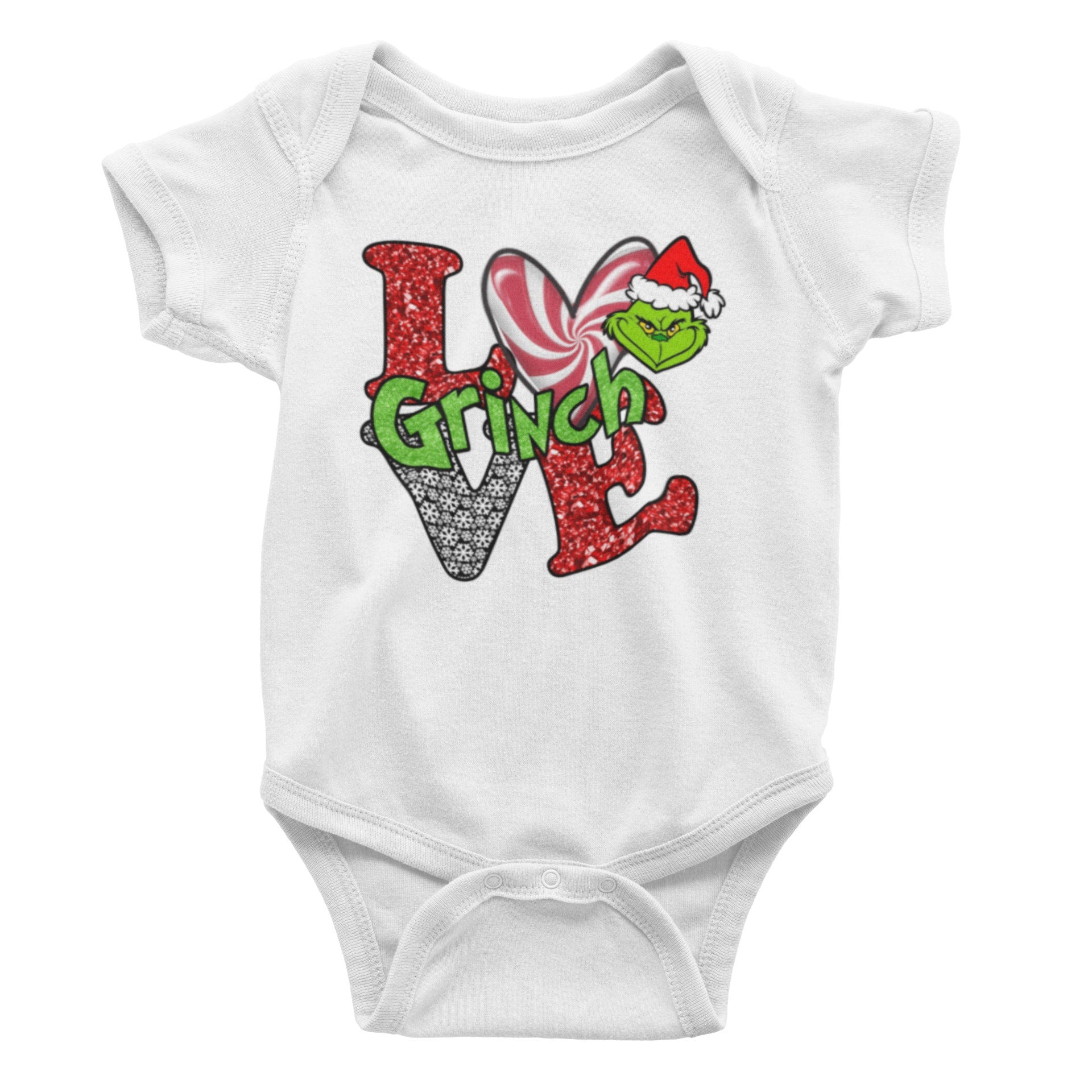 Love Grinch... Christmas Baby Bodysuit/ Onesie/ Tshirt / grinch outfit