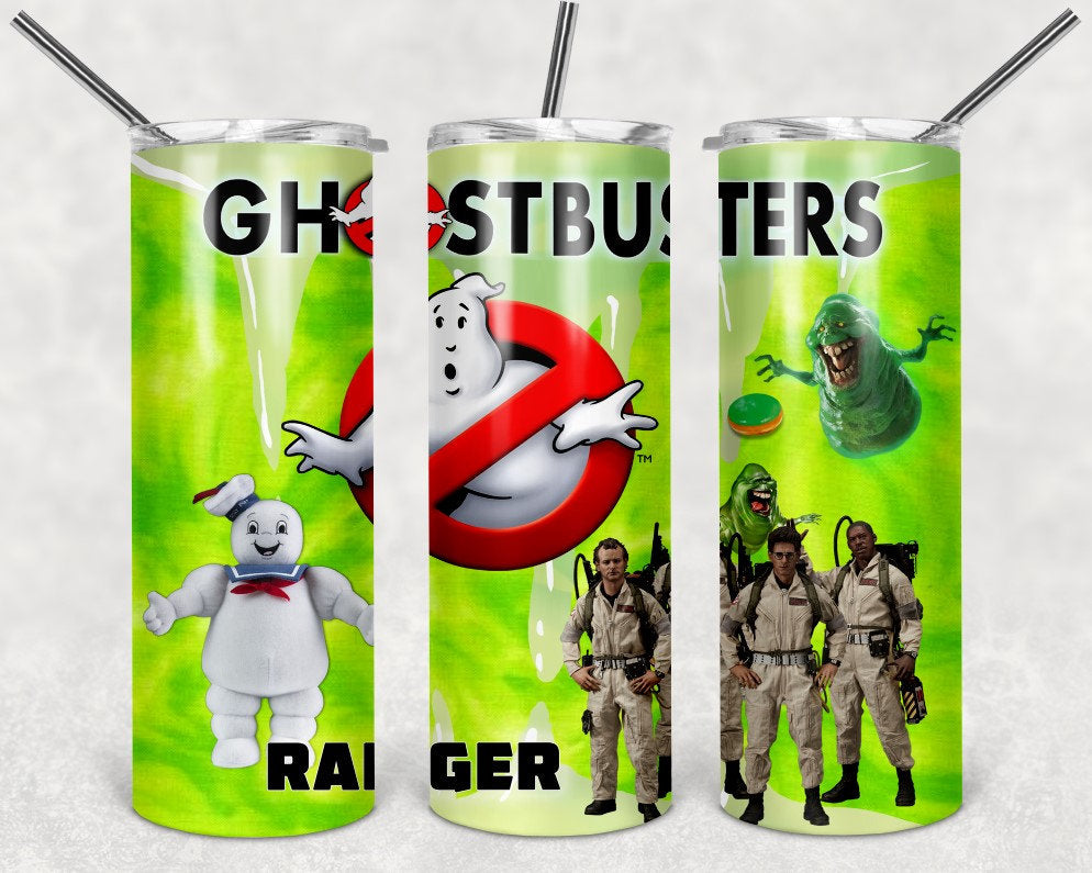 Ghostbusters Personalized 20 oz skinny Tumbler