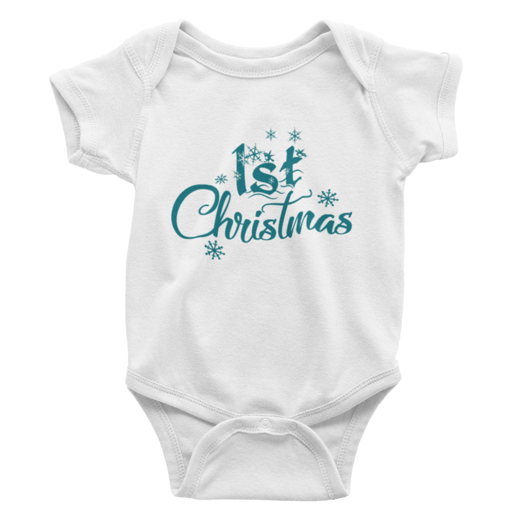 1st Christmas Baby Bodysuit/ Onesie