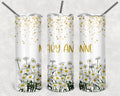 Daisy Personalized 20 oz skinny Tumbler