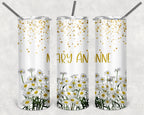 Daisy Personalized 20 oz skinny Tumbler
