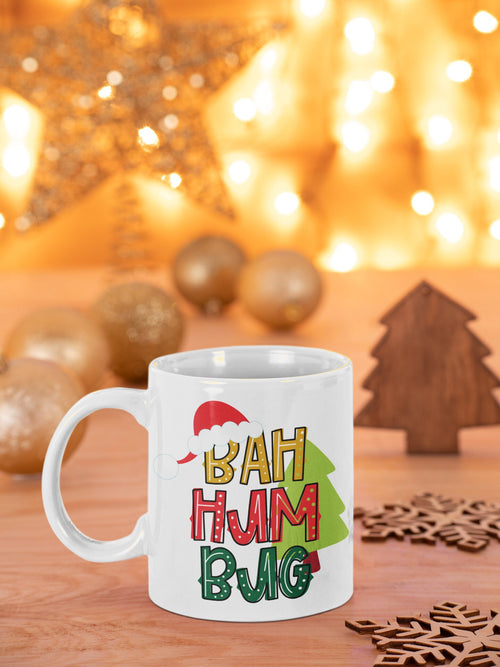 Bah Hum Bug Grump Christmas Holiday Christmas Mug