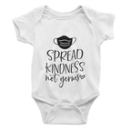 Spread Kindness not germs.. Covid Corona Baby Bodysuit/ Onesie