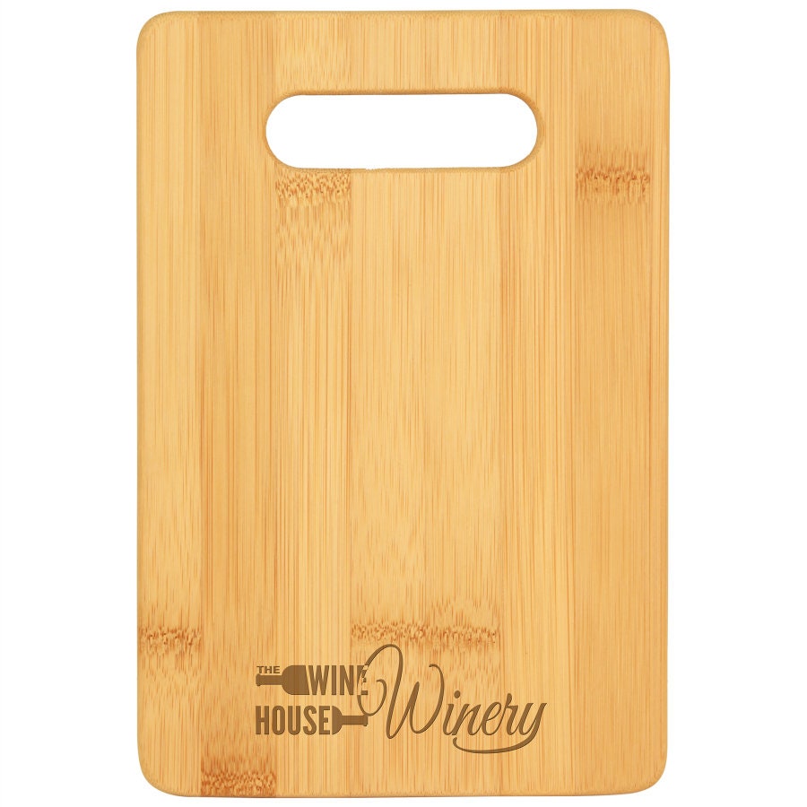 Personalized Laser Engraved Bamboo Cutting Board