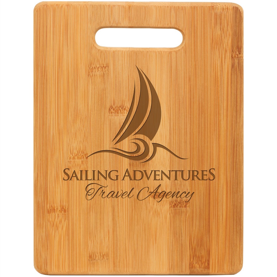 Personalized Laser Engraved Bamboo Cutting Board