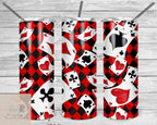 Alice in Wonderland Personalized 20 oz skinny Tumbler