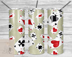 Alice in Wonderland Personalized 20 oz skinny Tumbler