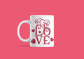 Love Mug/ Custom picture/ Valentines Day Gift