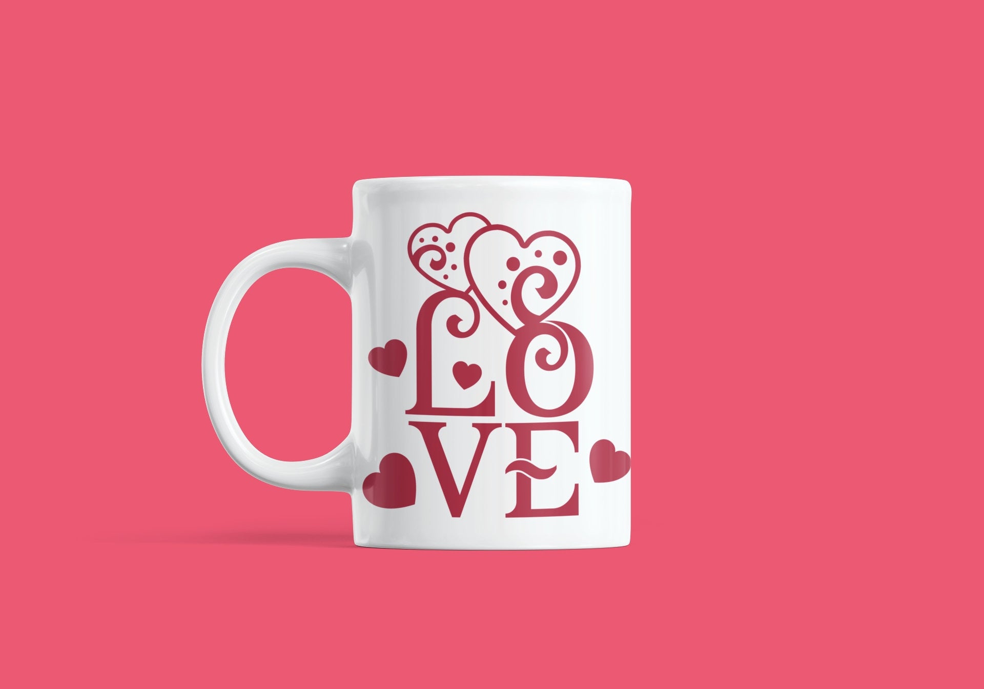 Love Mug/ Custom picture/ Valentines Day Gift