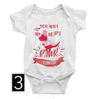 You Make my Heart RAWR Dinosaur Valentines Day Baby Bodysuit/ Onesie