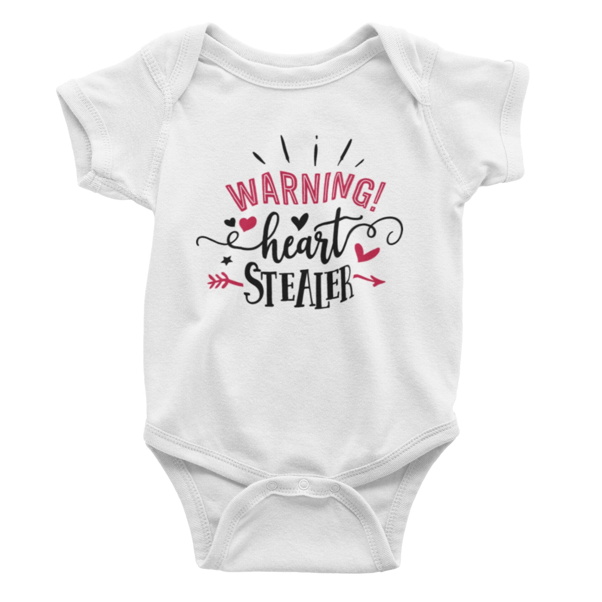 Heart Stealer Valentines Day Baby Bodysuit/ Onesie