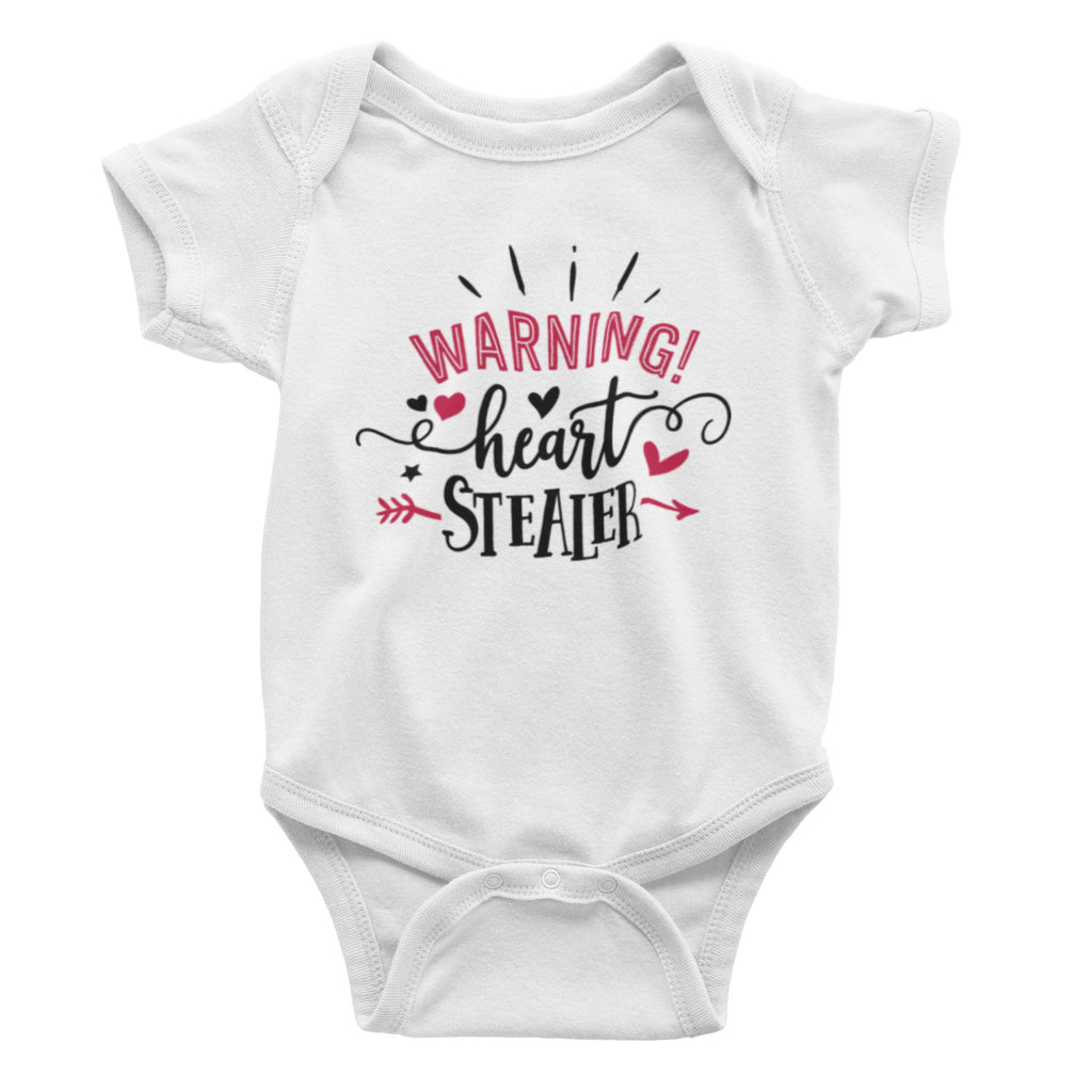 Heart Stealer Valentines Day Baby Bodysuit/ Onesie