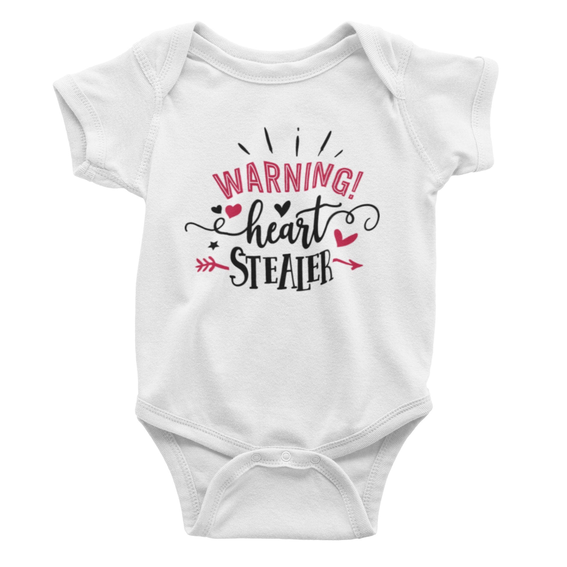 Heart Stealer Valentines Day Baby Bodysuit/ Onesie