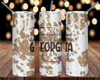 Cow Print Tumbler, State Pride Skinny Tumbler, Rodeo Lover Gift