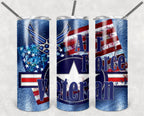 Air Force Veteran Personalized 20 oz skinny Tumbler