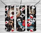 Alice in Wonderland Personalized 20 oz skinny Tumbler