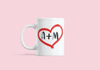 I Love Us Mug/ Custom picture/ Valentines Day Gift