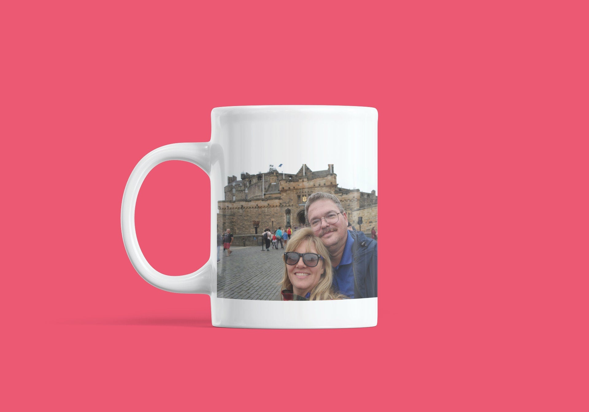 I Love Us Mug/ Custom picture/ Valentines Day Gift