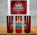 Welcome to the Shitshow Circus Personalized 20 oz skinny Tumbler