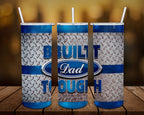 Dad Tough Personalized 20 oz skinny Tumbler