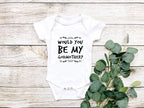 Will you be my Godmother Baby Bodysuit/ Onesie