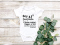 Boy / Girl Noun Baby Bodysuit/ Onesie