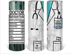 Doctor's Personalized 20 oz skinny Tumbler