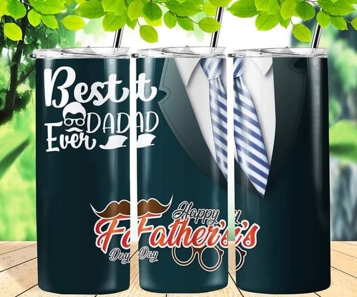 Father's Day Personalized 20 oz skinny Tumbler