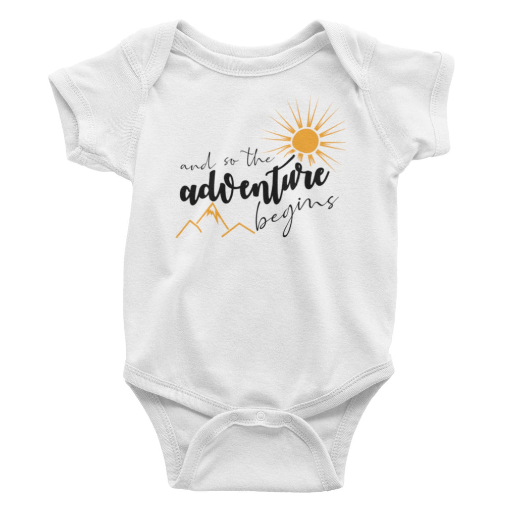 Let the Adventure Begin Baby Bodysuit/ Onesie