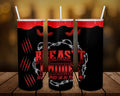 Beast Mode Black Personalized 20 oz skinny Tumbler