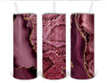 Ruby Snake Wrap 20 oz skinny Tumbler