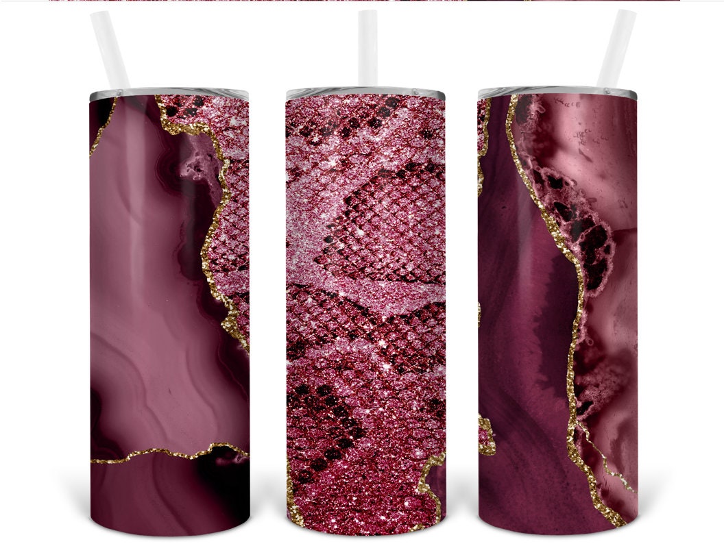 Ruby Snake Wrap 20 oz skinny Tumbler