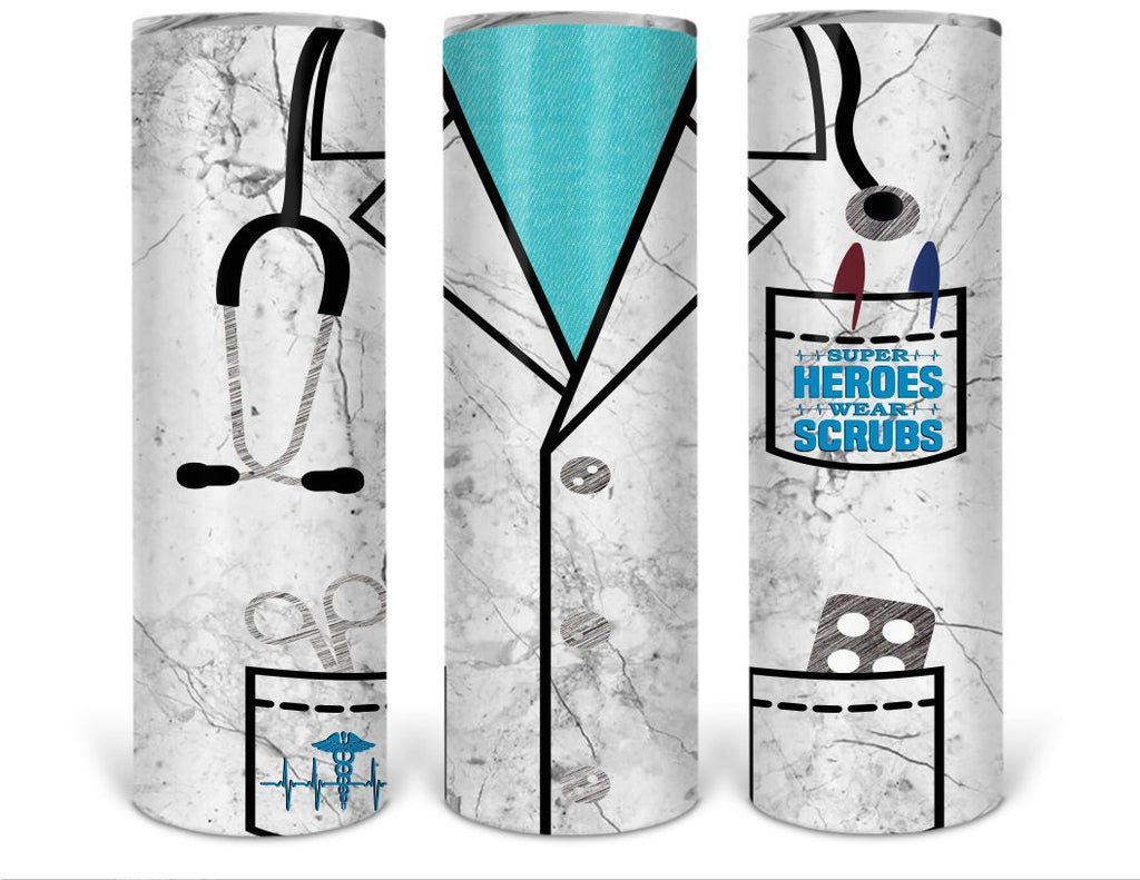 Doctor's Personalized 20 oz skinny Tumbler