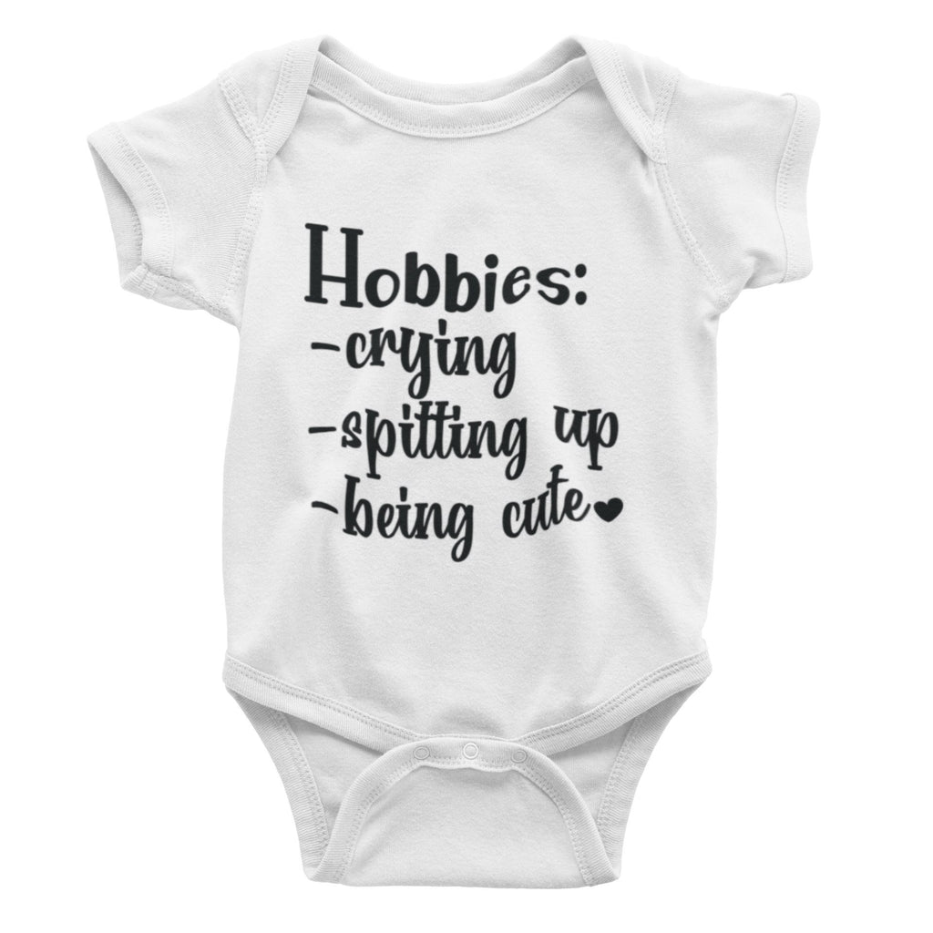 Hobbies... Baby Bodysuit/ Onesie